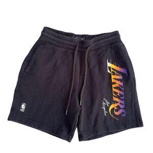 Hollister Fleece Sweat Shorts Size XS  Los Angeles LA Lakers‎ NBA Basketball